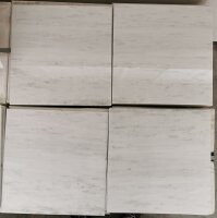 Weiß Marmor 40x40x1 cm Poliert